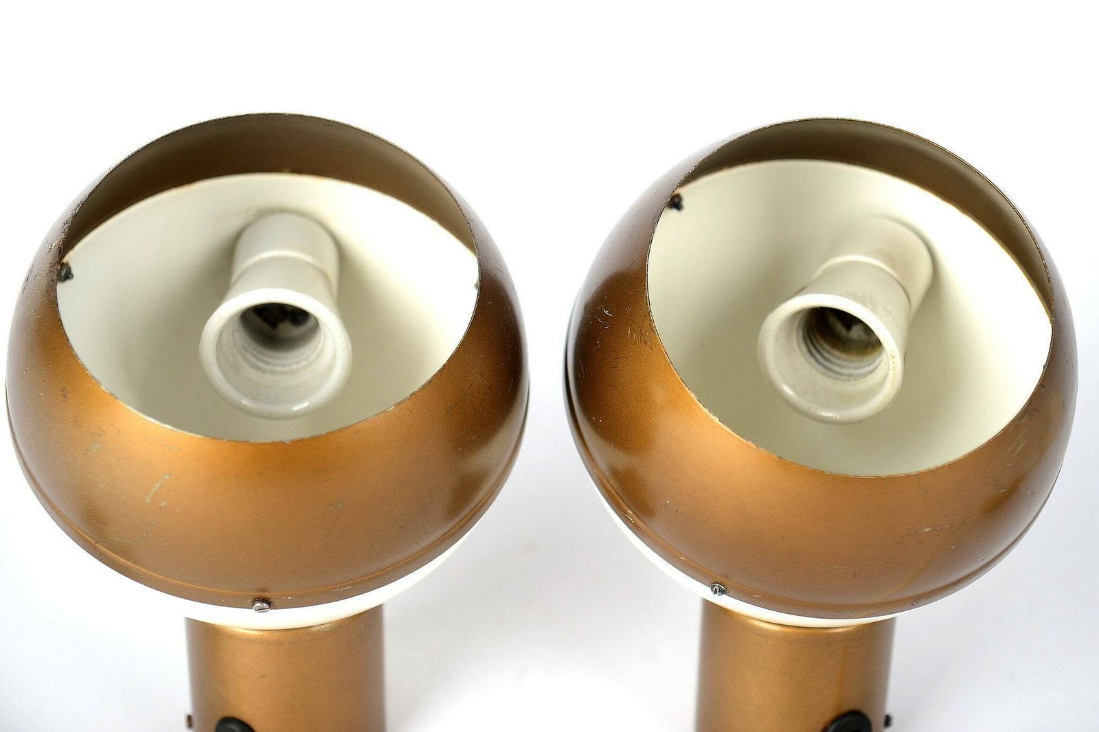 photo furniture Pair Of Mid Century Magnetic Sconces, Mid Century Modern Vintage Atomic Lighting 1960s Retro Living