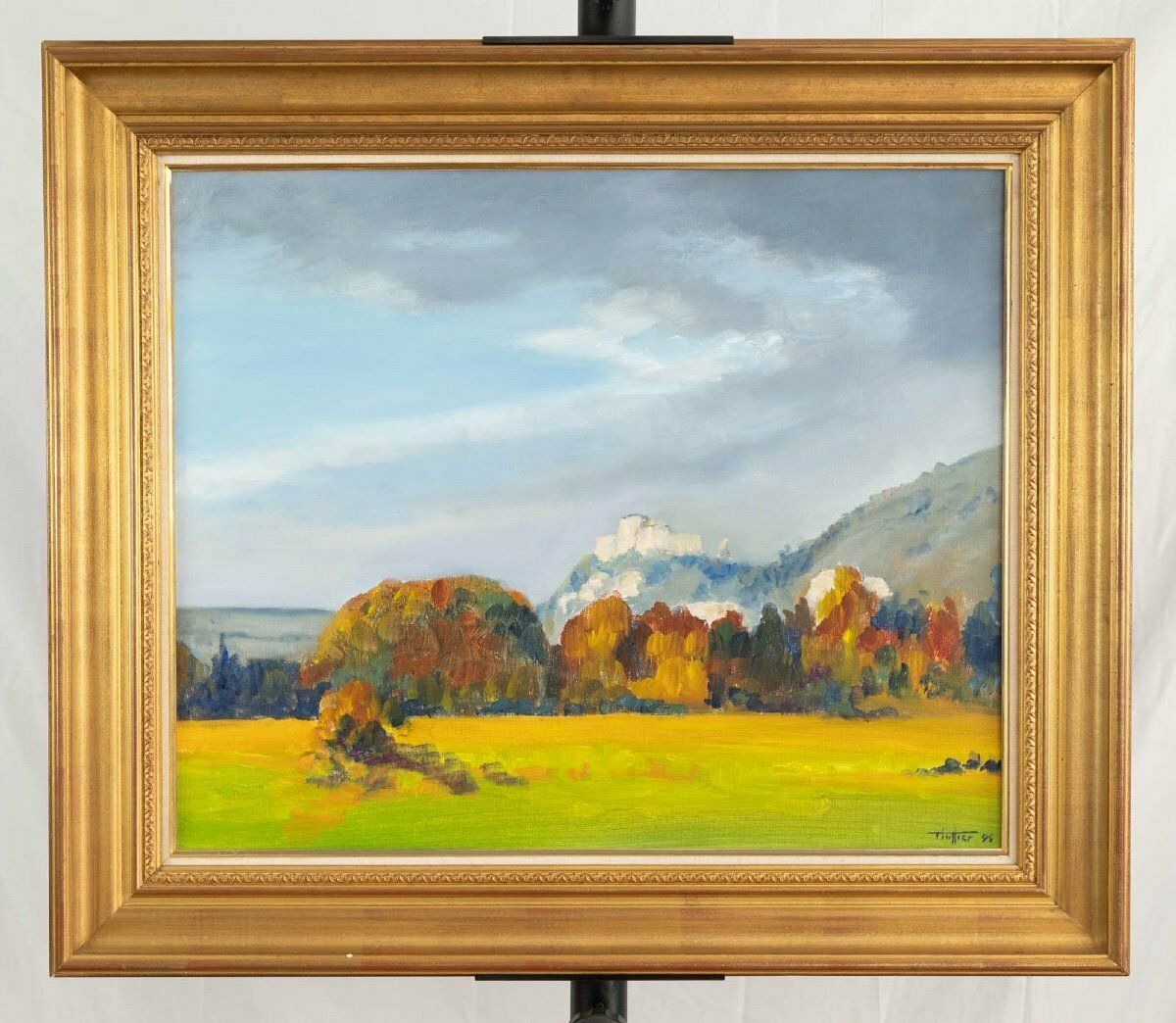 Robert Tuffier (1929 2005) Château Gaillard In Les Andelys, 1995 photo furniture