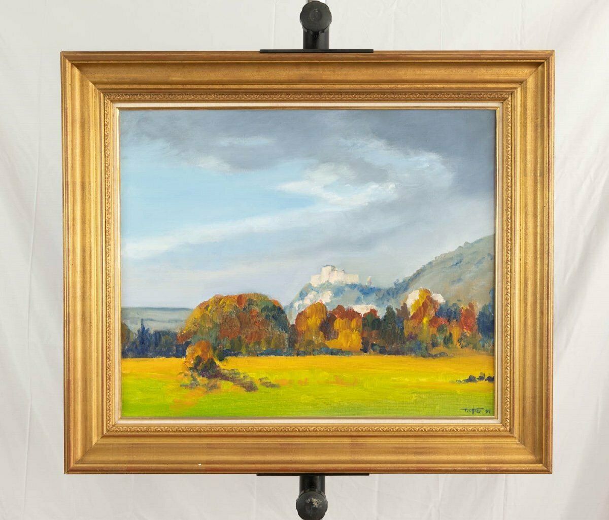 Robert Tuffier (1929 2005) Château Gaillard In Les Andelys, 1995 photo Art