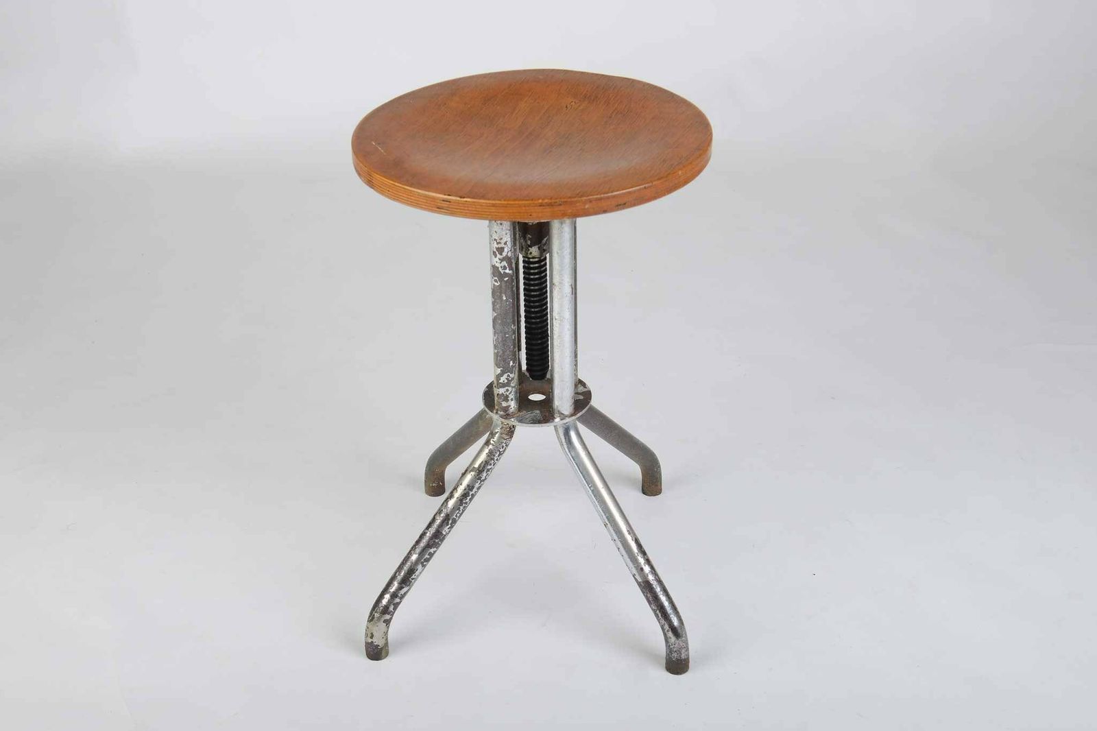 Bauhaus Stool Thonet B195 Variant By Marcel Breuer, Knoll, Deco, Thonet Style