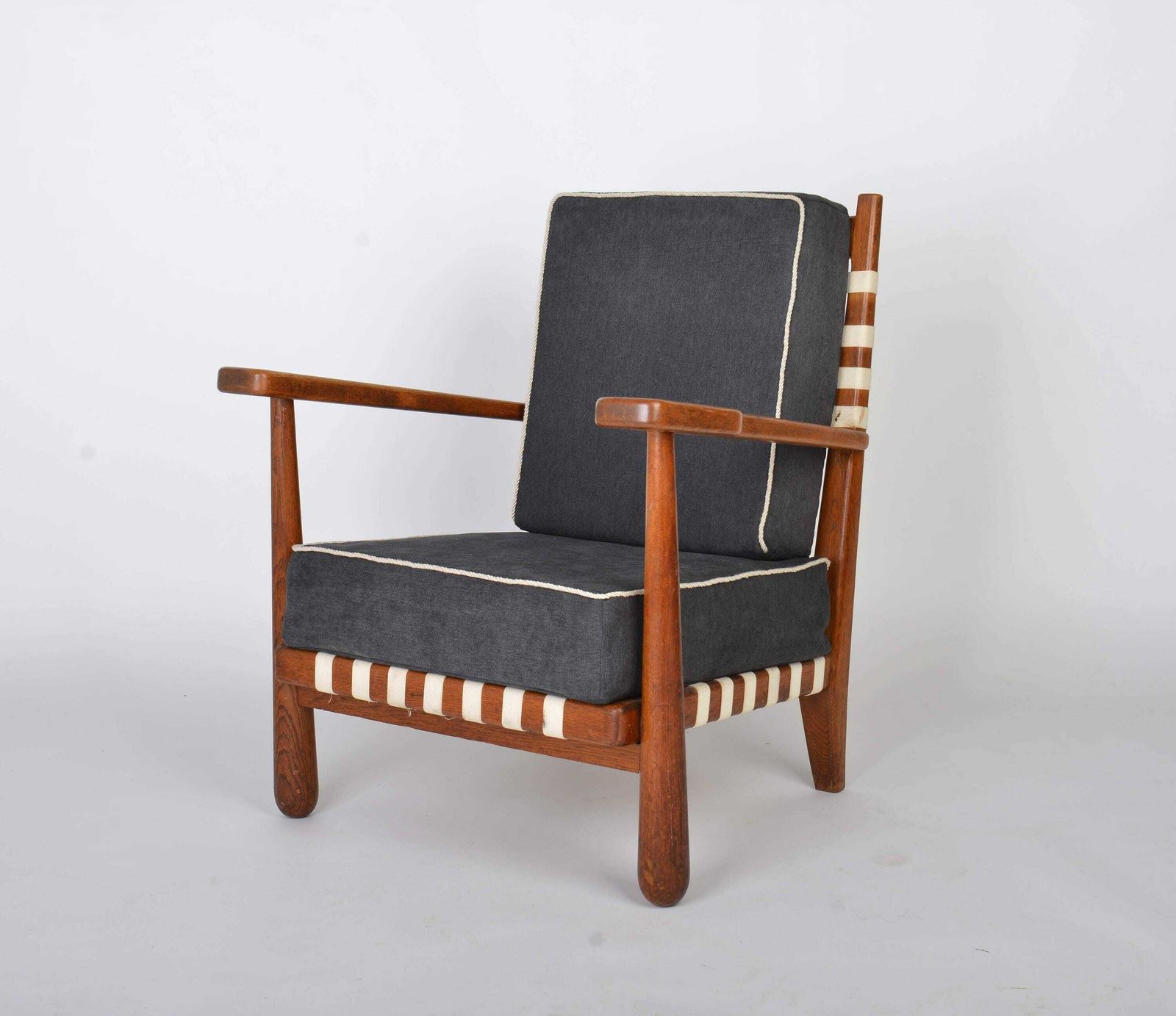 Modernist Armchair By Jan Vanek 1930's, Mid Century Lounge Chair