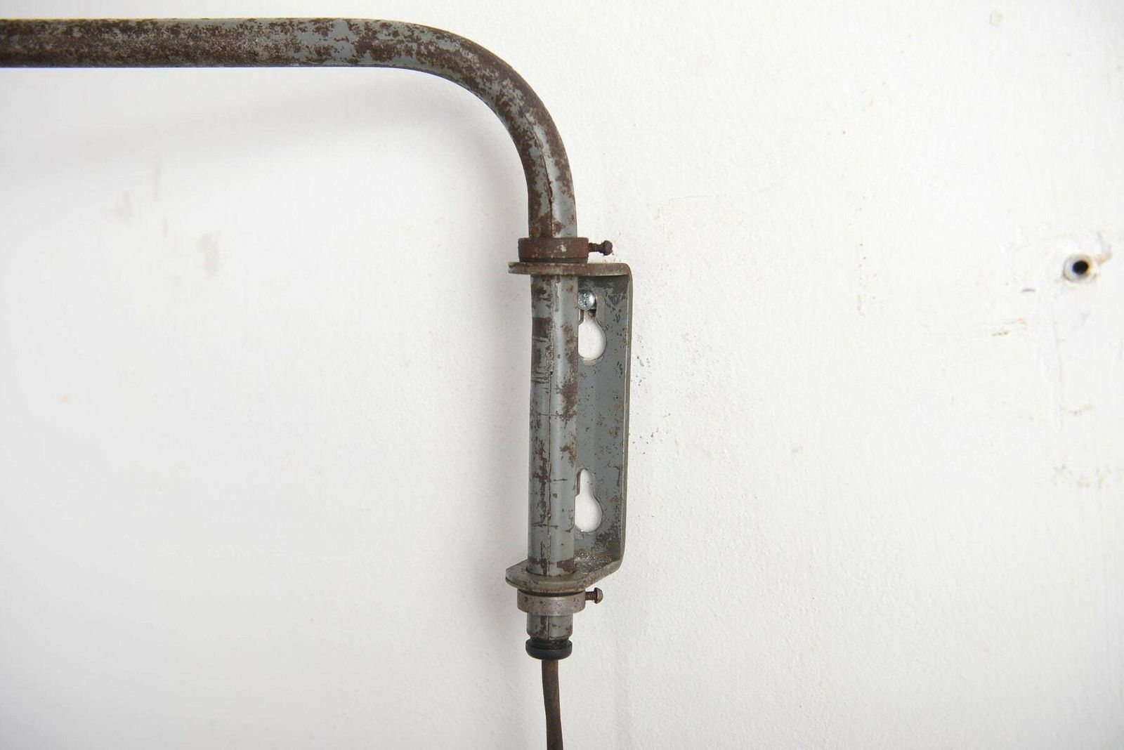 Bauhaus Industrial Wall Lamp Kandem 830, 1930s – Adjustable Metal Design By Heinrich Siegfried Bormann, Bauhaus Task Lamp, Design Icon photo 3549.0
