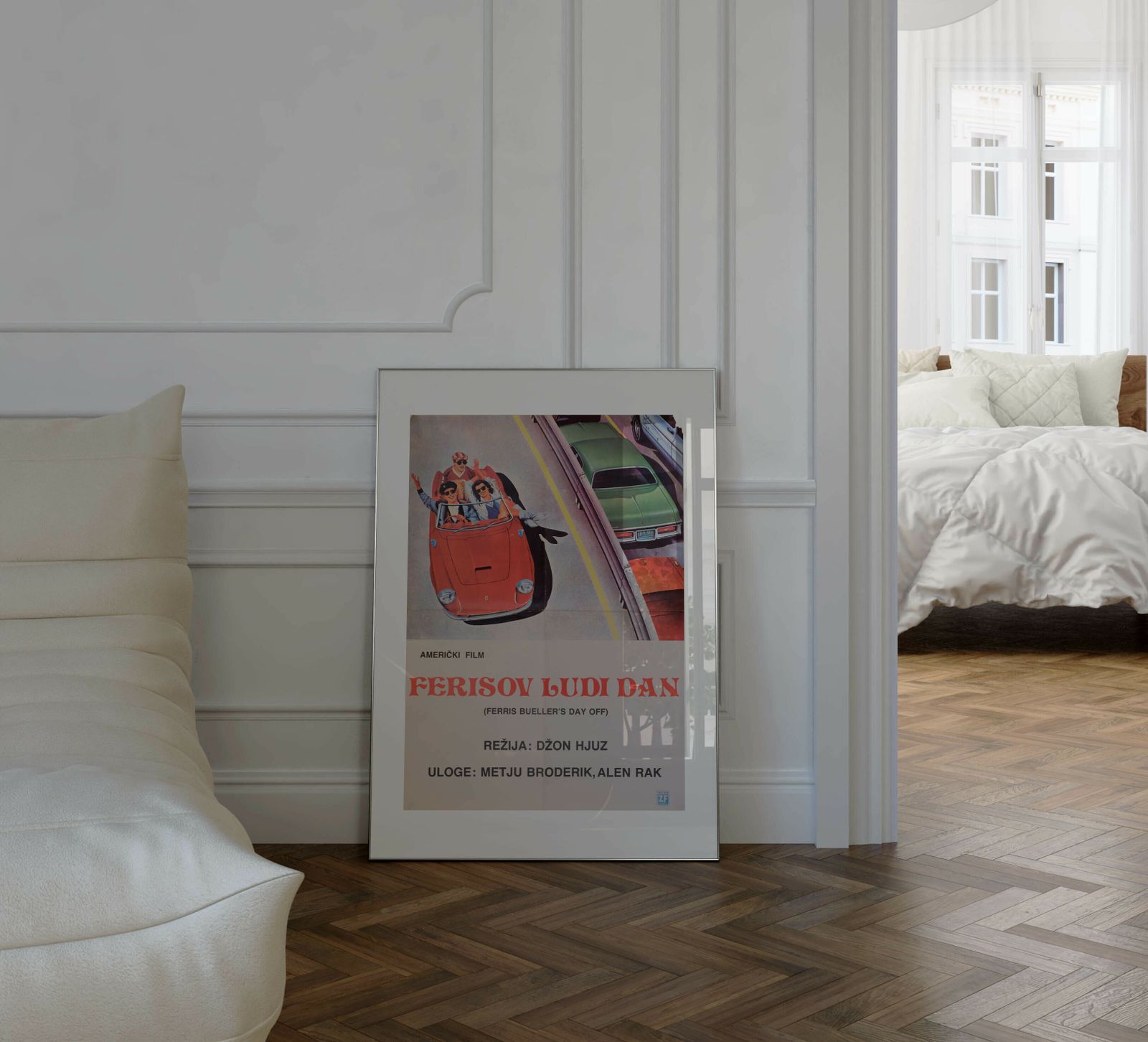 Ferris Bueller's Day Off   Original Yugoslavia Poster | 1986 photo furniture