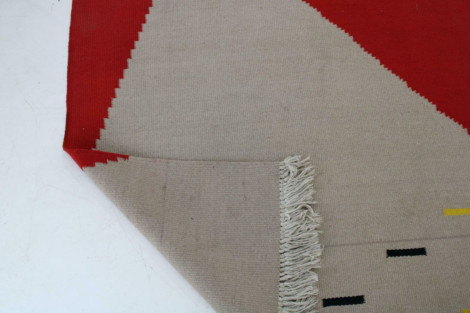 1960s Wool Abstract Rug, Czechoslovakia photo 1451.0