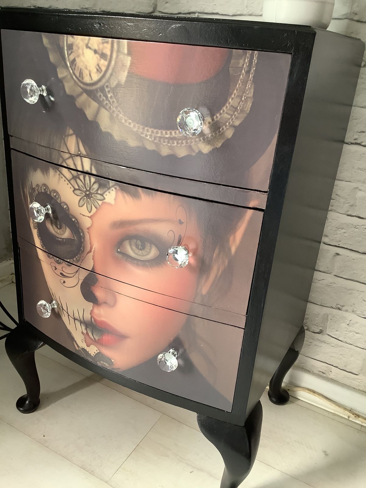Steampunk Girl 3 Drawer Chest photo 95.0