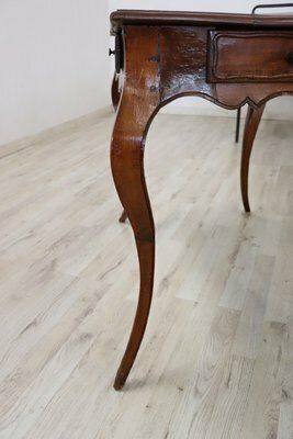 Antique Coffee Table In Cherry Wood, 18th Century photo furniture