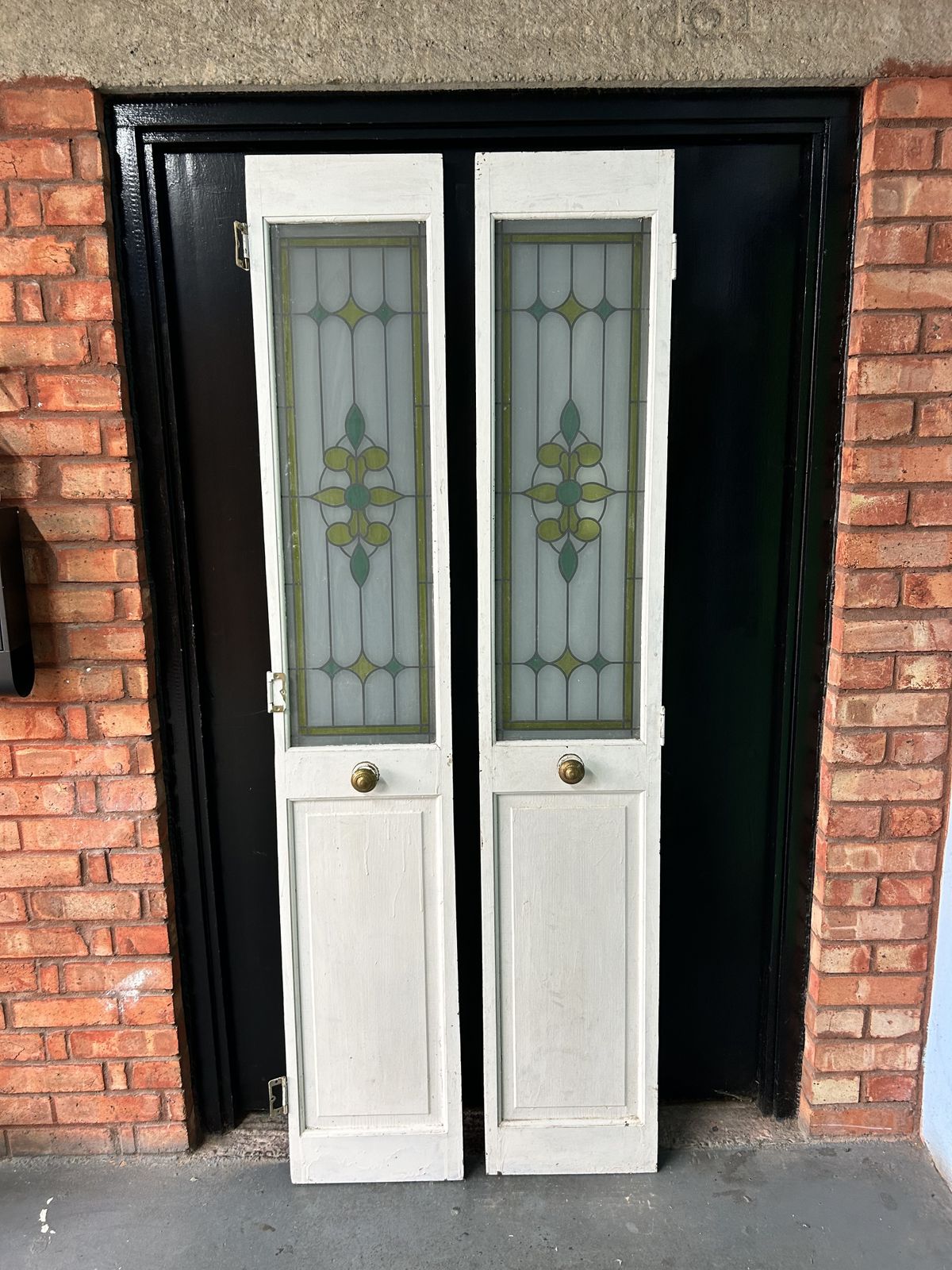 6 Mid Century Reclaimed French Doors   Wood And Glass Inserts (3 Pairs   Can Be Sold Separately)