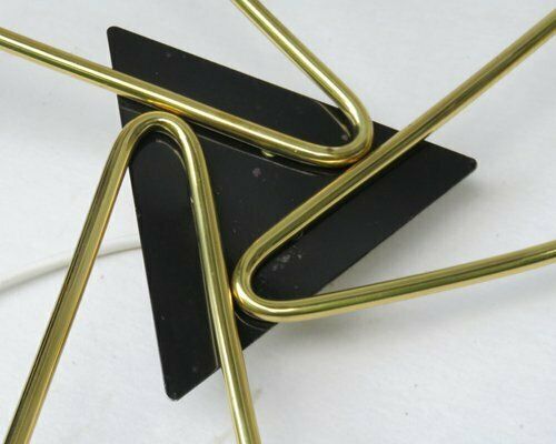 photo furniture Sputnik Ceiling Light In Brass And Yellow, 1950s