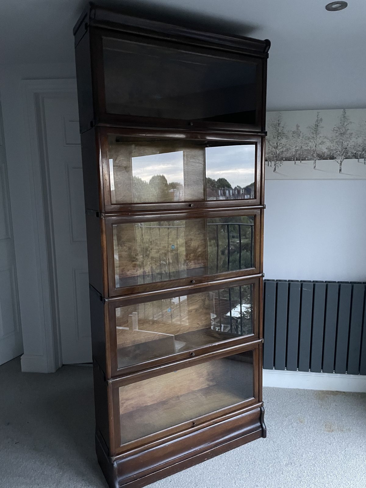 Globe Wernicke Ltd Barrister Bookshelves In Golden Oak photo furniture