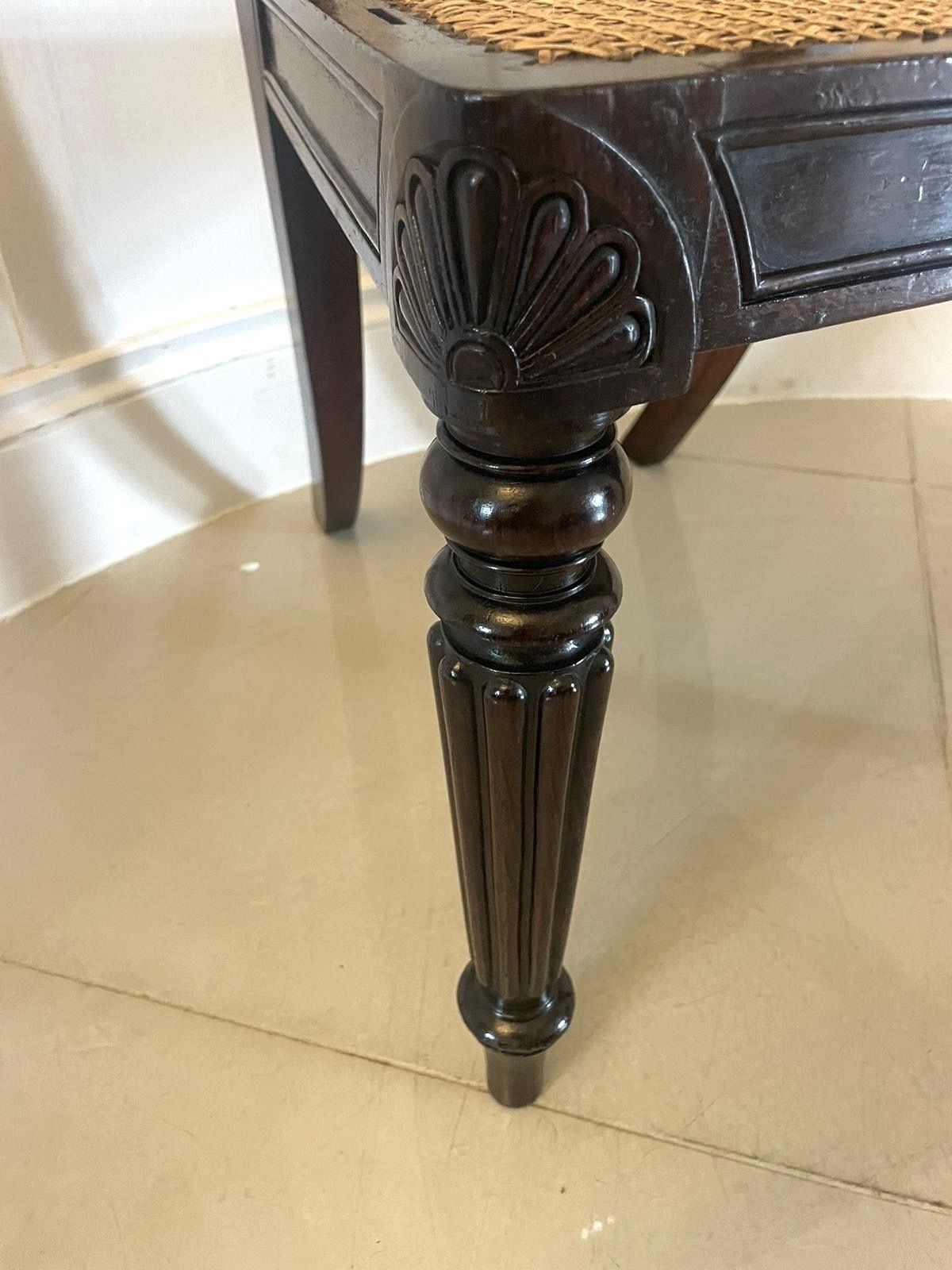 photo for sale Outstanding Quality Antique 19th Century Set Of 8 Carved Rosewood Dining Chairs
