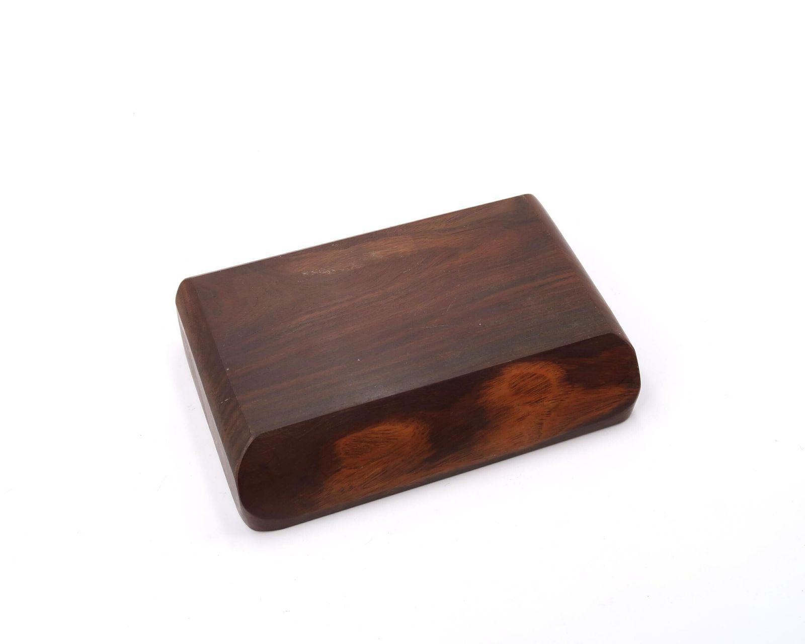 photo furniture Modern Wooden Ring Dish, Gouge Cut, 1970s / Tray, Wood, Bowl, Minimalist, Brutalist
