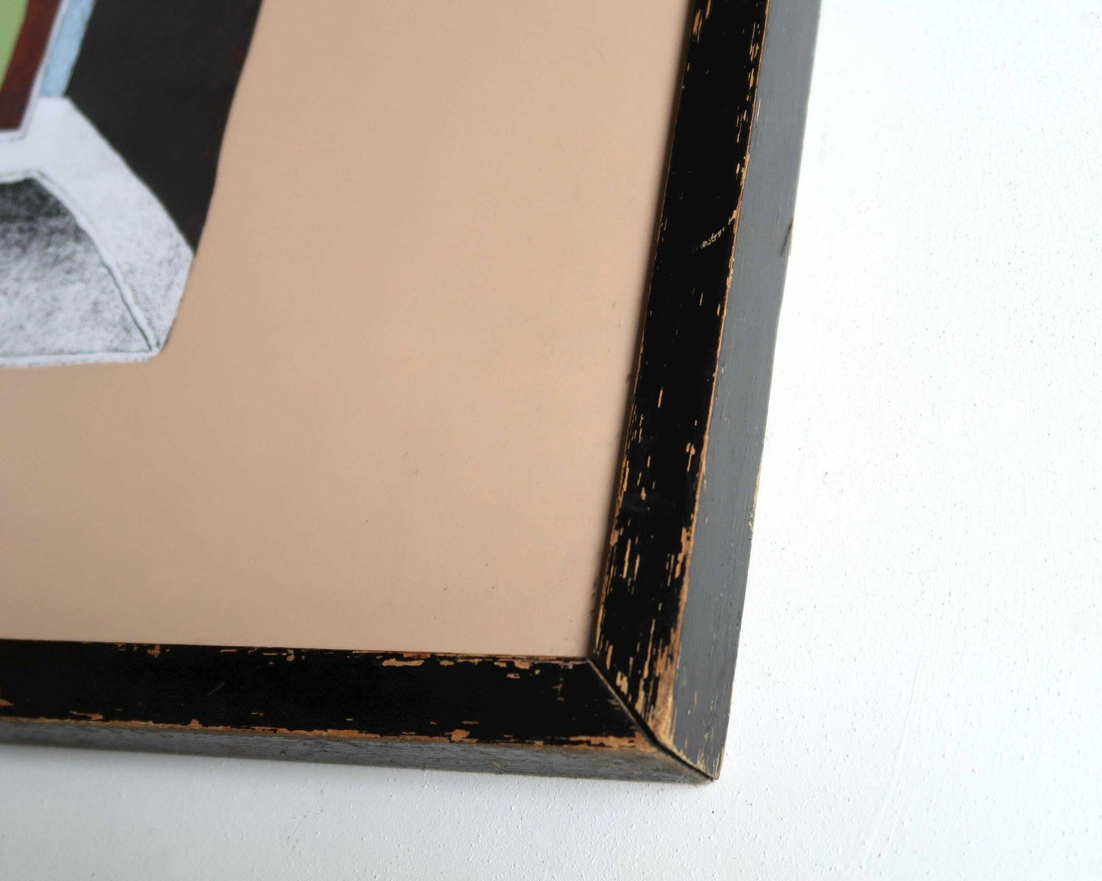 Original Framed Poster : Etienne Delessert Exhibition At Galerie Marquet, 1975 1976 / Print, Box Of Matches On Fire photo for sale