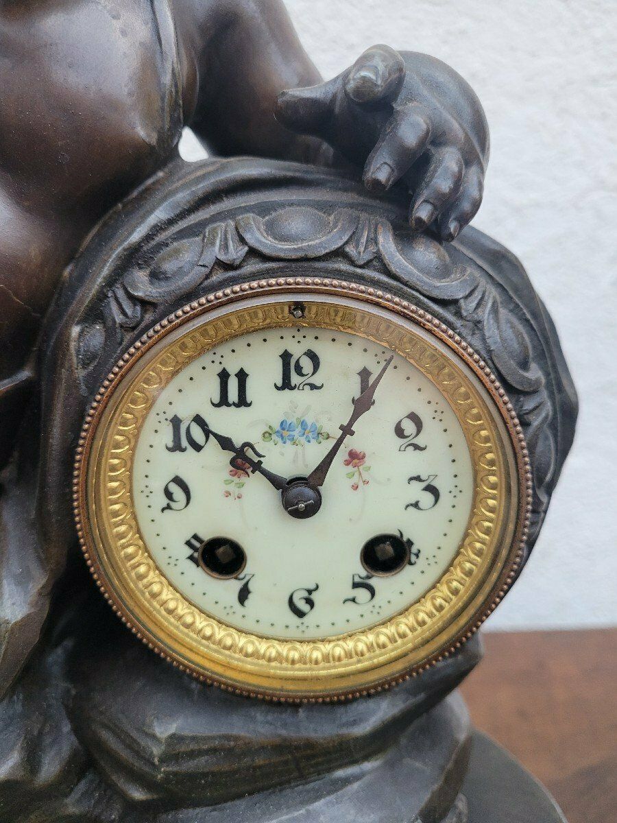 Mantelpiece The Message By J Castellamare, 19th Century photo for sale