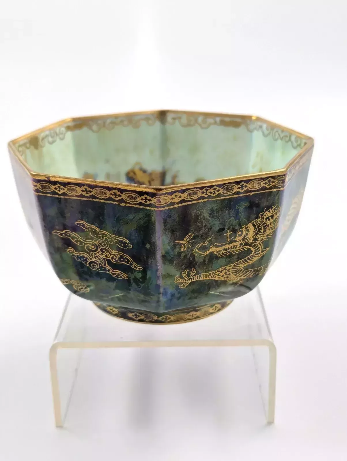 Daisy Makeig – Jones, Fairyland Dragon Lustre Bowl, Wedgwood, C.1915 photo for sale