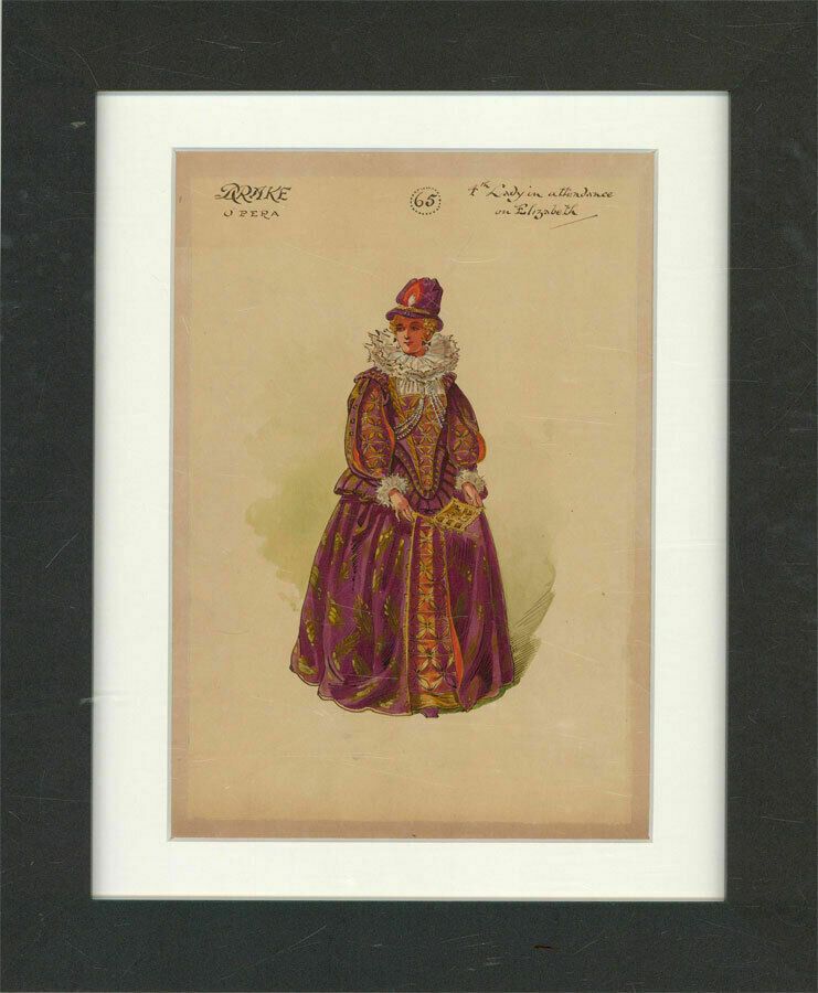 After William Charles Pitcher Ri (1858 1925)   C.1917 Watercolour, Queen's Maid