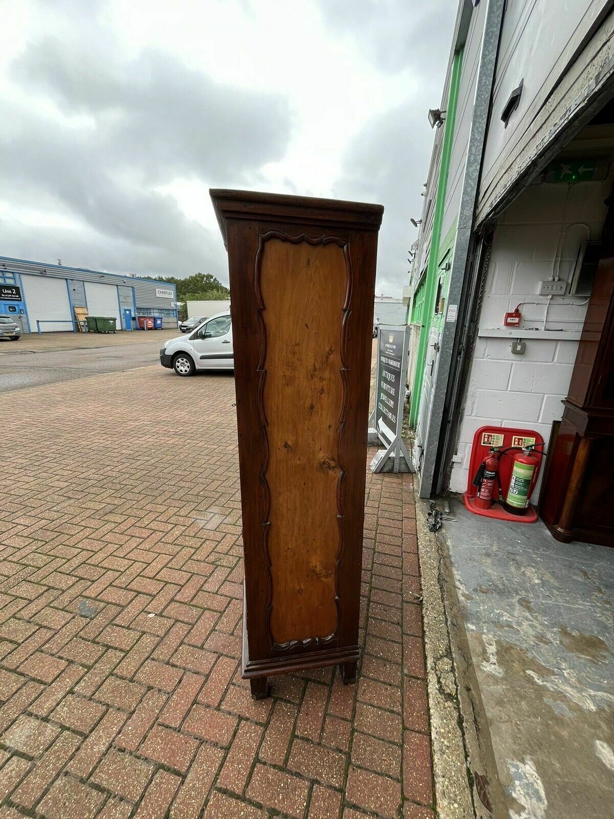 Antique Cabinet, Loads Of Storage, Secret Compartment. With Key photo 995.0