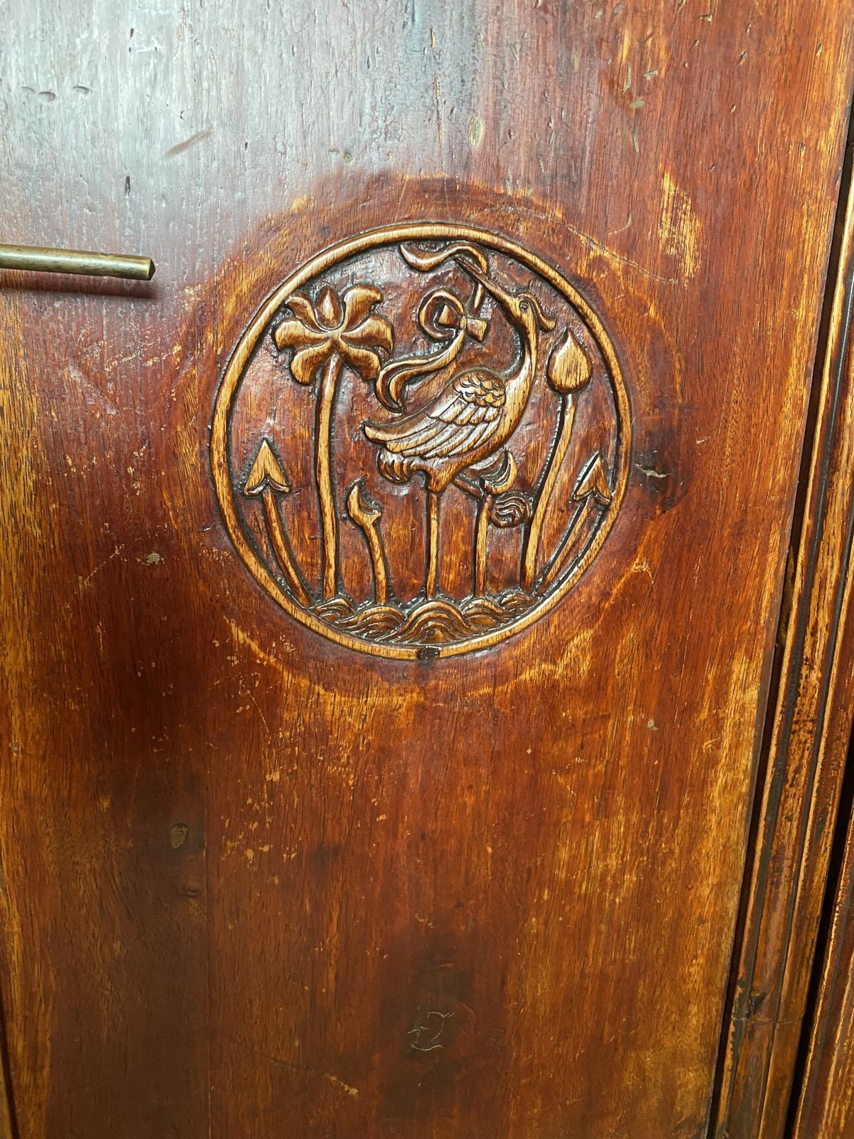 Elmwood Wedding Cabinet, 19th Century photo buy