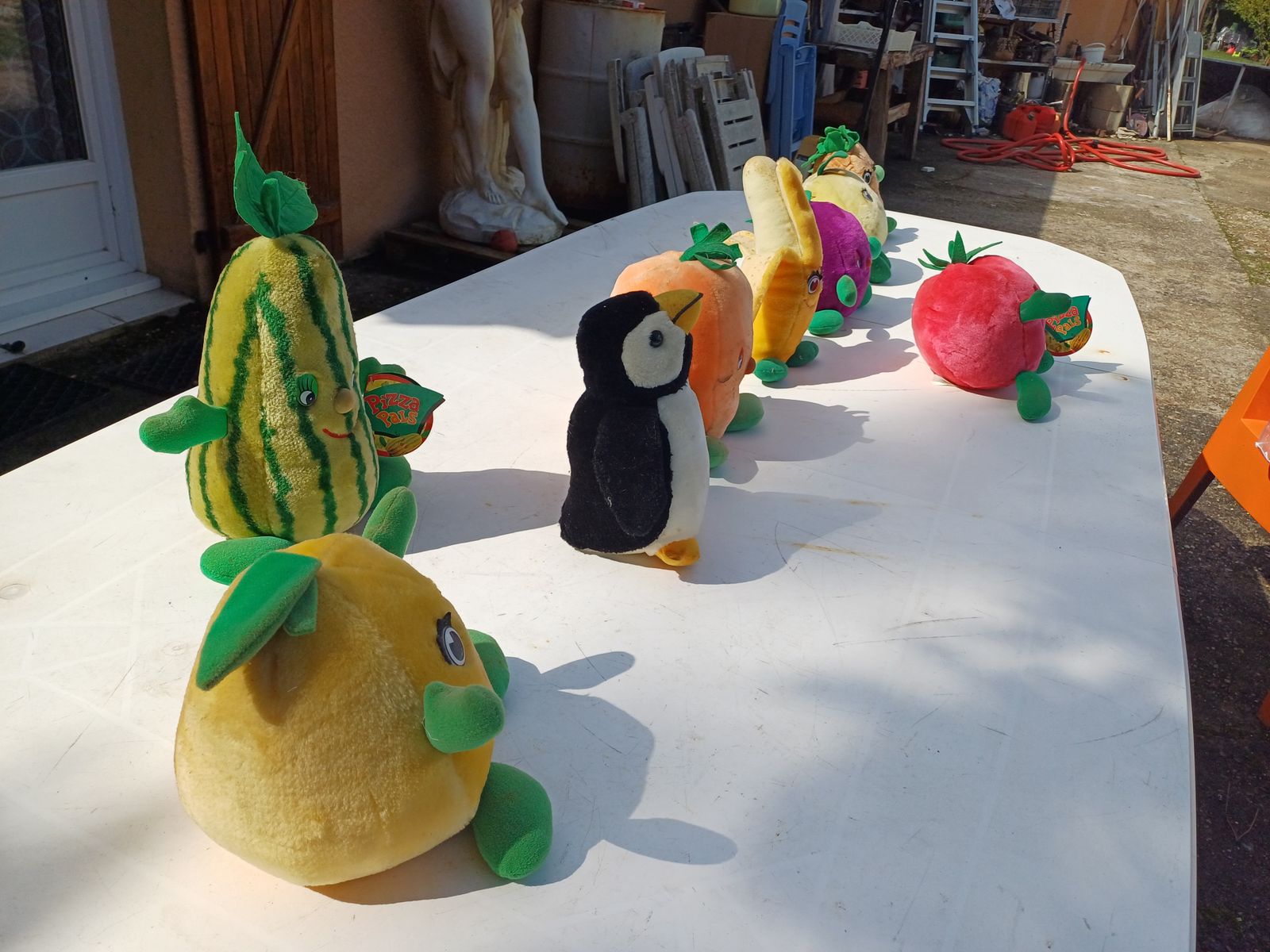 9 Vintage Pizza Pals Plush Toys photo furniture