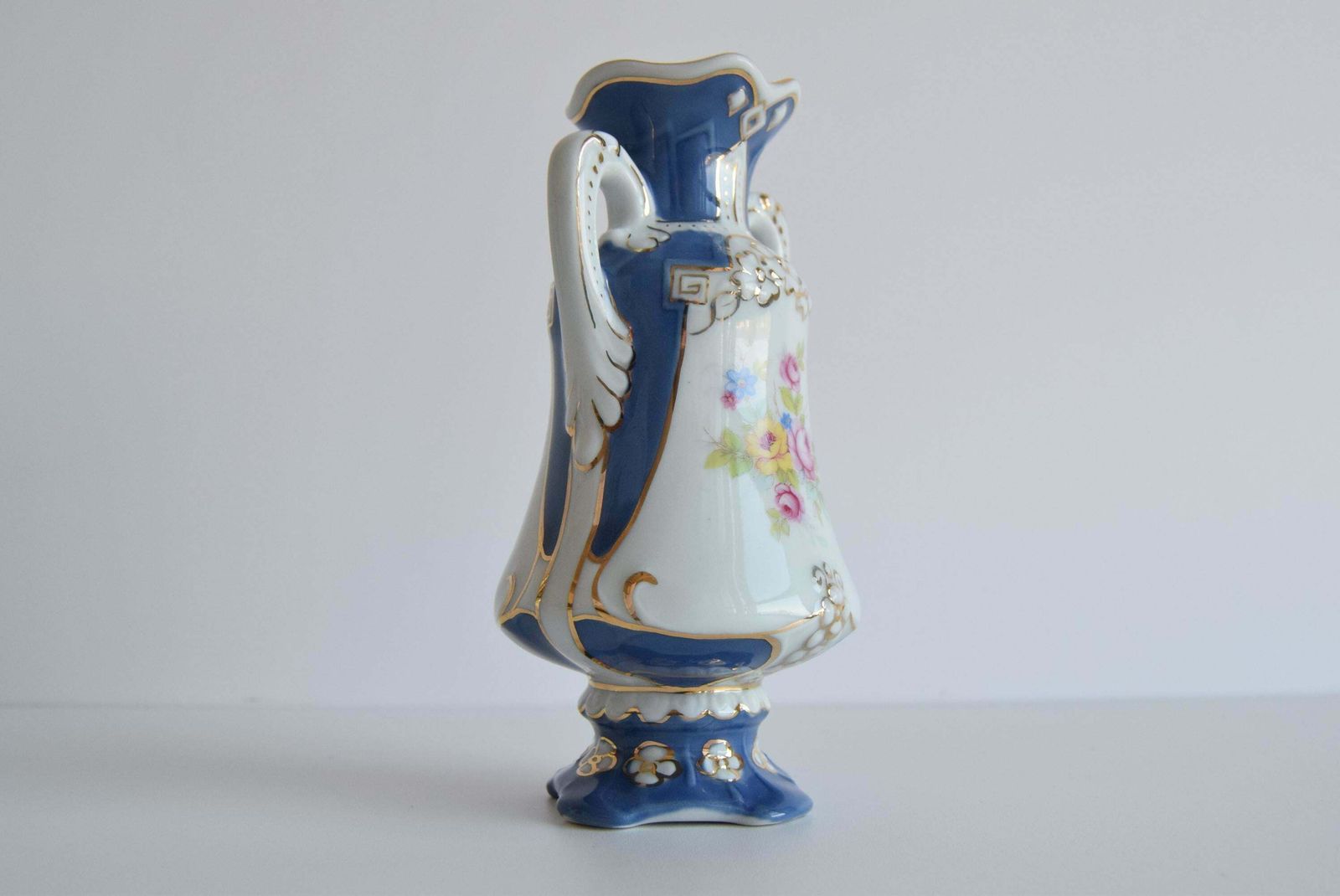 Porcelain Vase By Royal Dux, 1960's. photo for sale