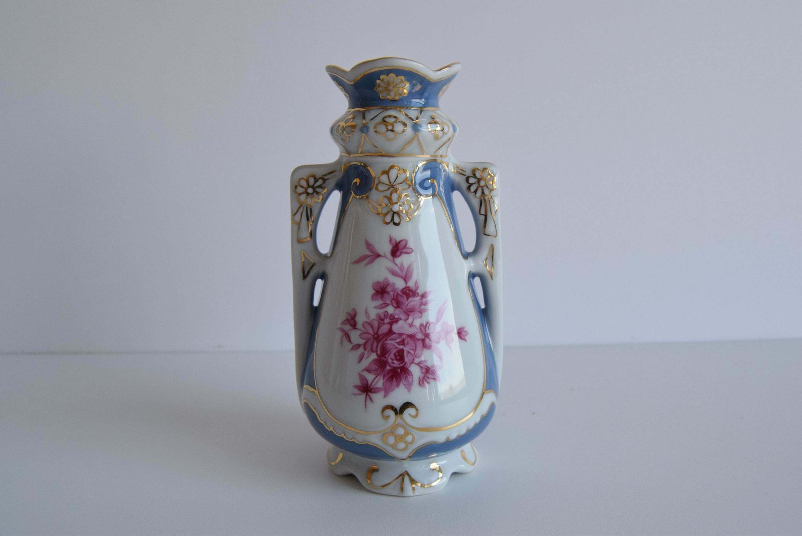Porcelain Vase By Royal Dux, 1960's. photo for sale