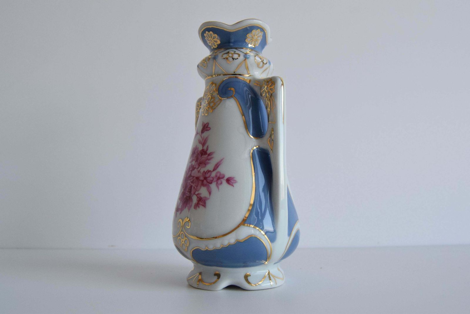 Porcelain Vase By Royal Dux, 1960's. photo 225.0