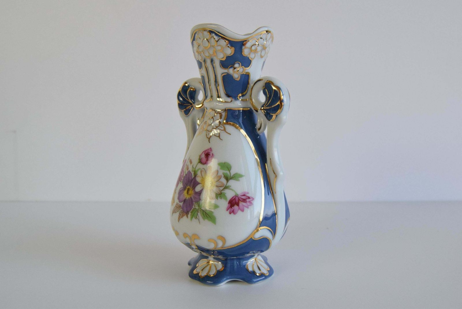 Porcelain Vase By Royal Dux, 1960's. photo 225.0