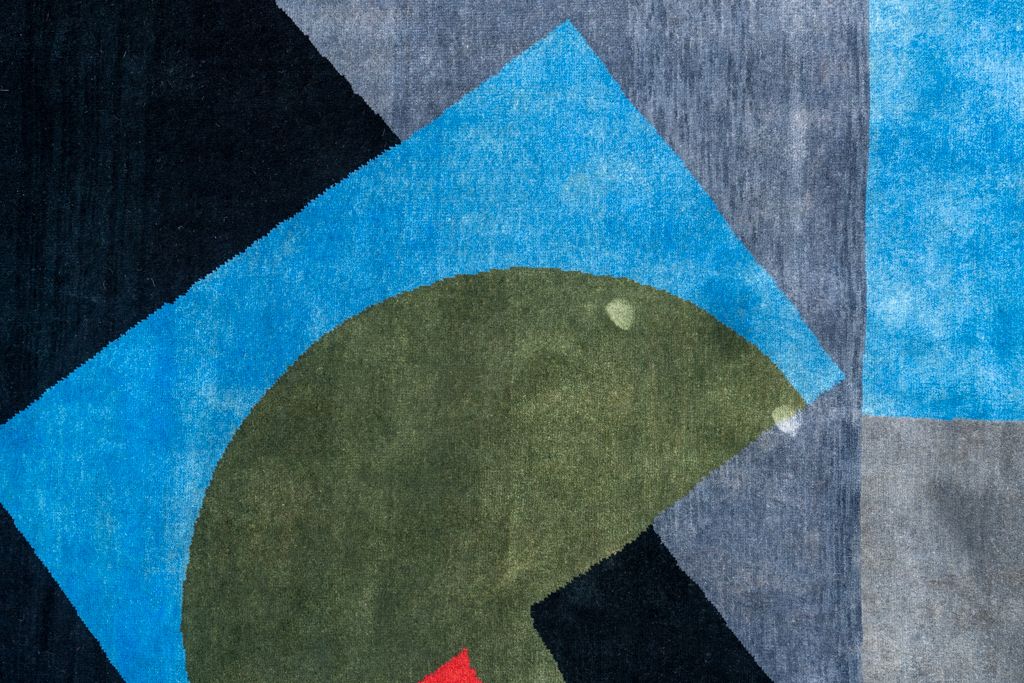Hand Woven Tapestry Inspired By Sonia Delaunay. January 2023. Ls58065509e photo furniture