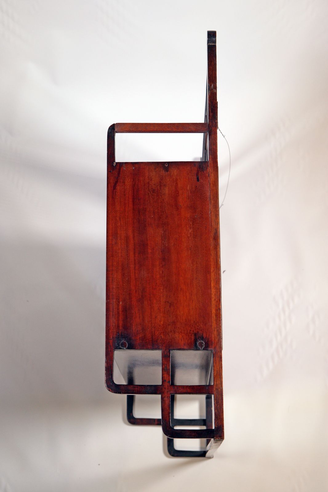 Rare Mahogany Wall Shelves In The Manner Of E. W. Godwin photo vinterior