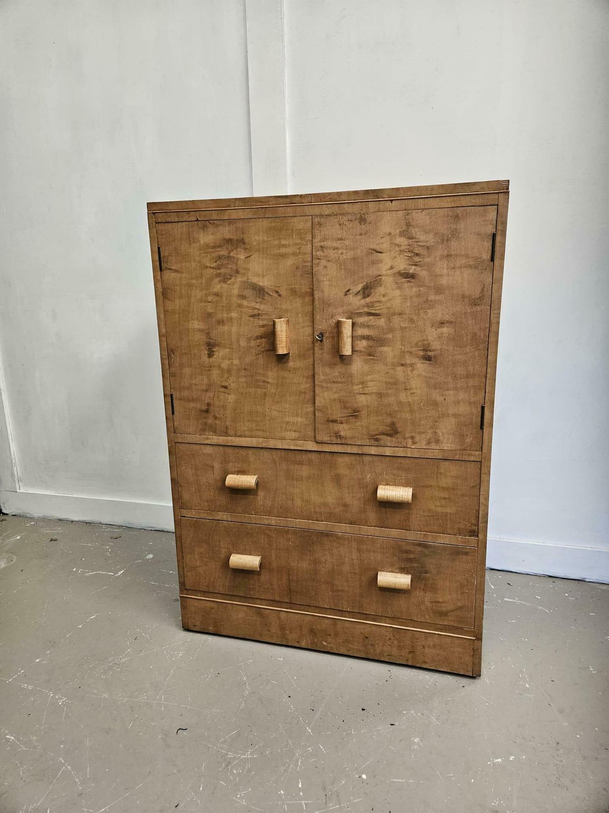 Walnut Art Deco Chest Of Drawers, 1930s photo furniture