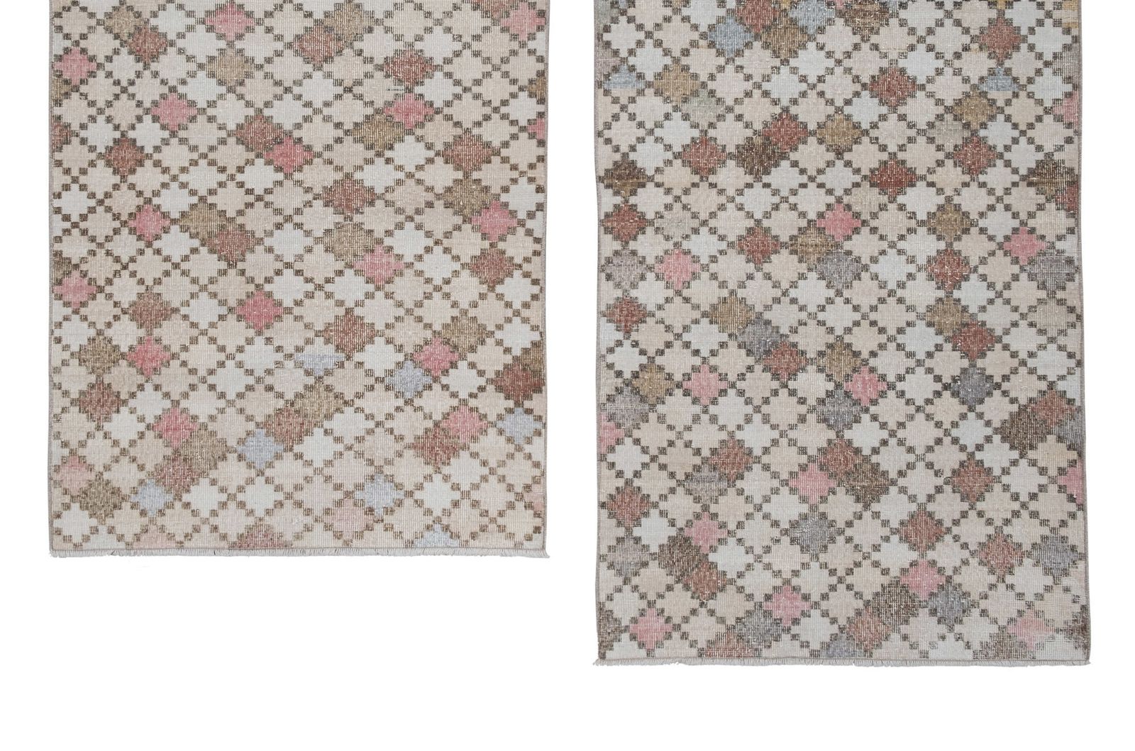 photo furniture Distressed Pair Turkish Sparta Rug 118 X 187 110 X 213 Cm