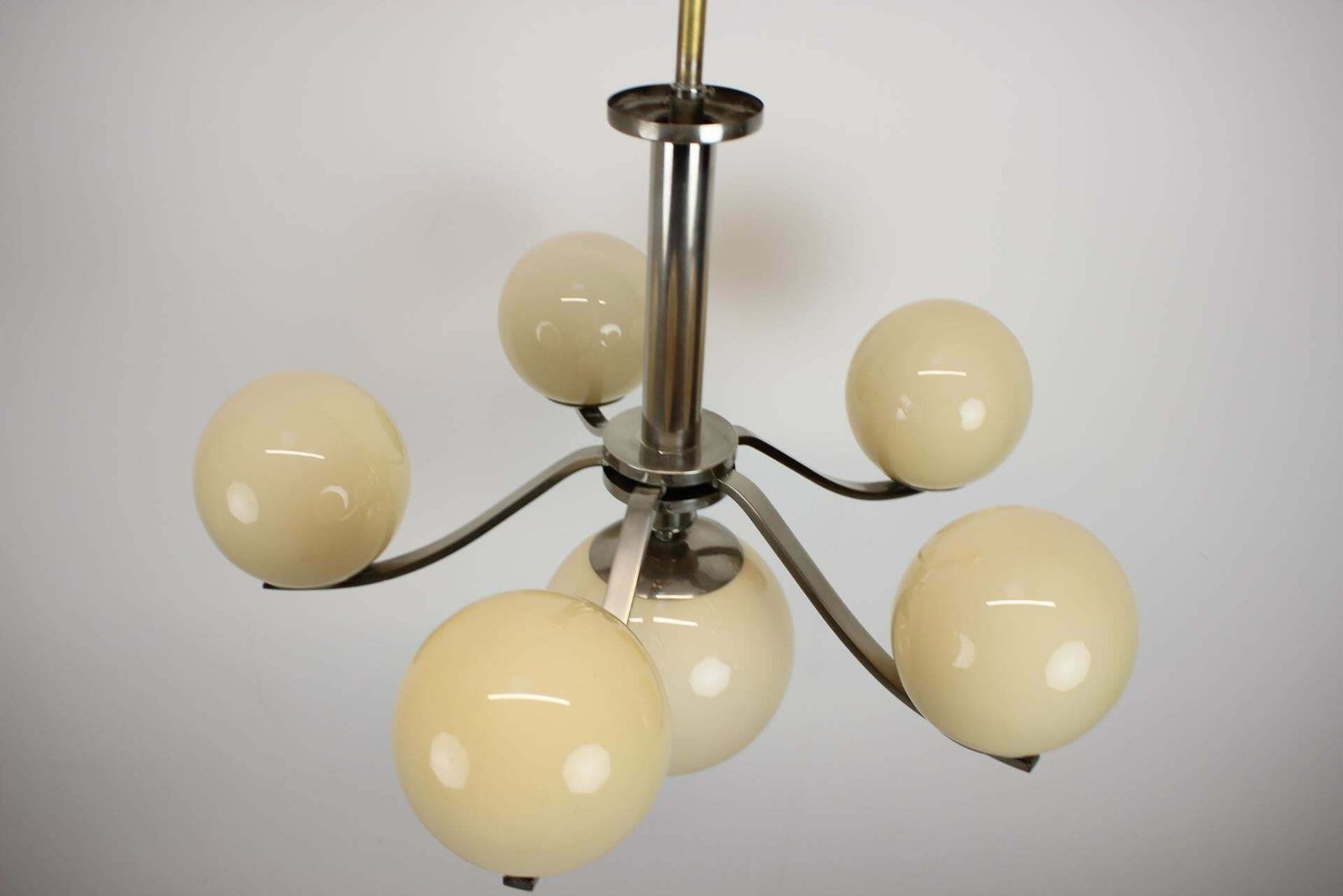 Beautiful Art Deco Chandelier, 1930s, Czechoslovakia photo for sale