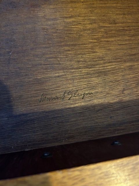 Morris Of Glasgow Mid Century Curved Desk / Retro/ Curve photo buy