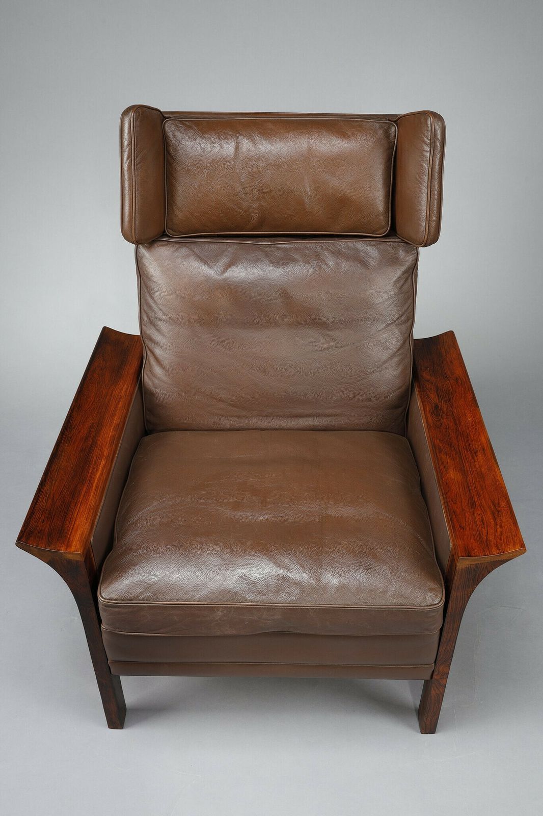 photo for sale Living Room Furniture In Rosewood With A Sofa And A Pair Of Leather Armchairs