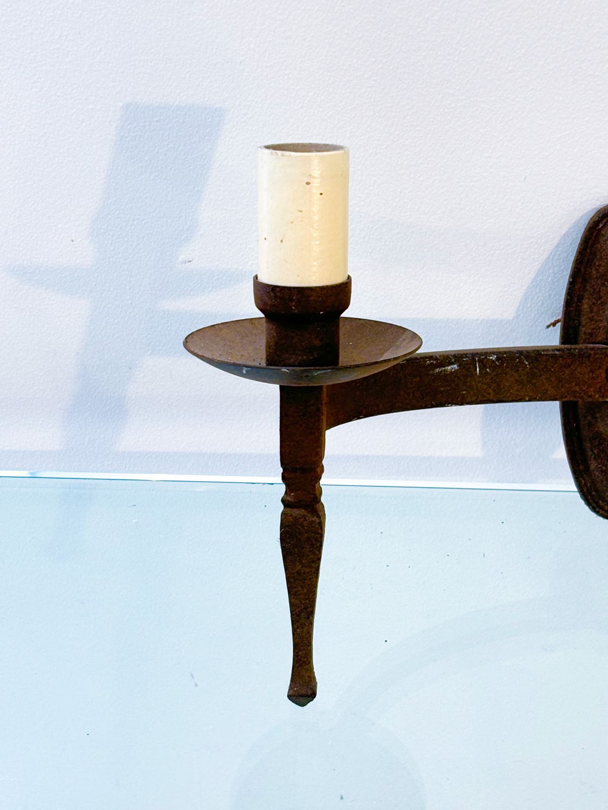 Dual Arm Iron Wall Lights photo furniture