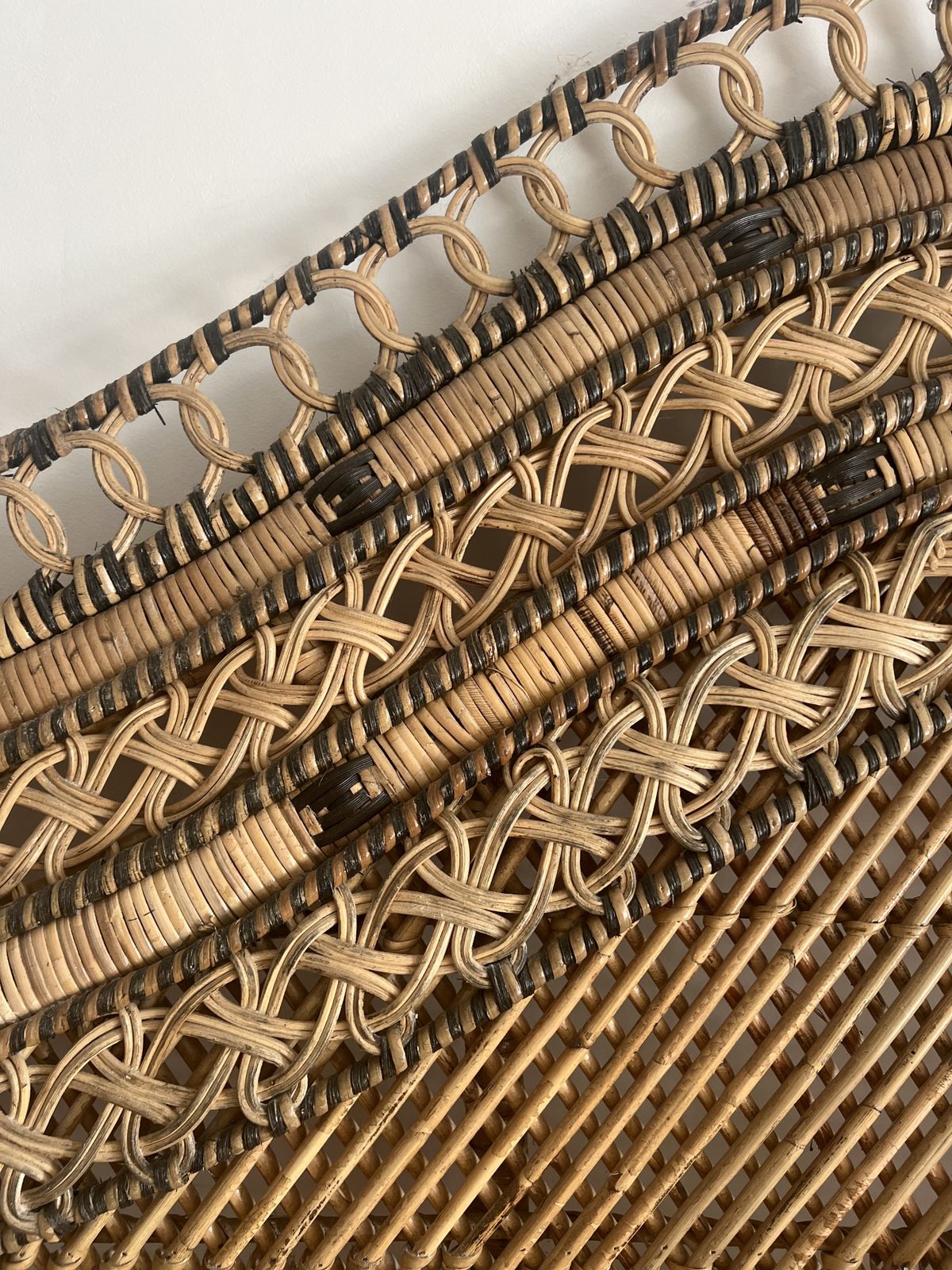 Rattan Double Peacock Chair photo 1890.0