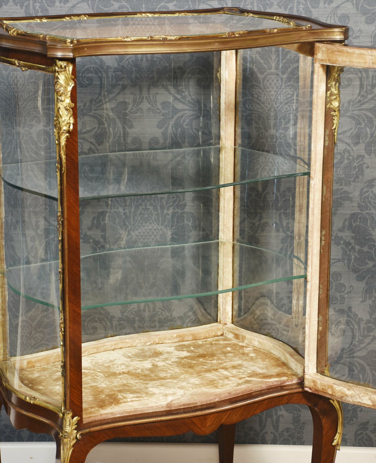 photo furniture French Walnut Bijouterie Cabinet