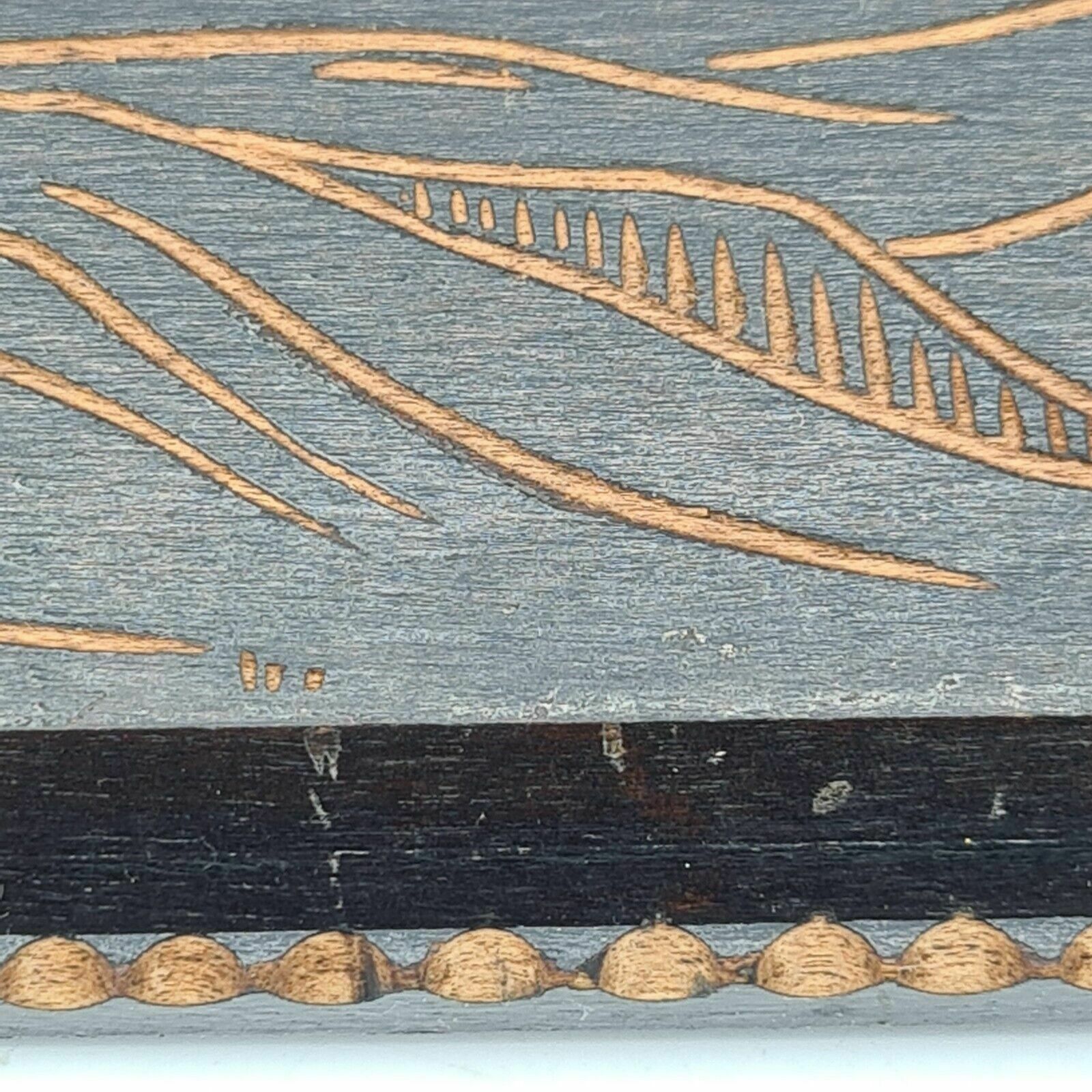 photo furniture Bavarian Wood Wall Plaque Carving "Vergiß Dei Hamit Net" Alpine Folk Art 1935