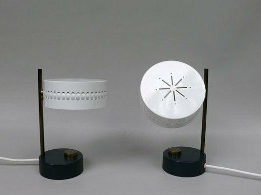 Bedside Table Lamps For Mategot, 1950s, France, Set Of 2 photo for sale