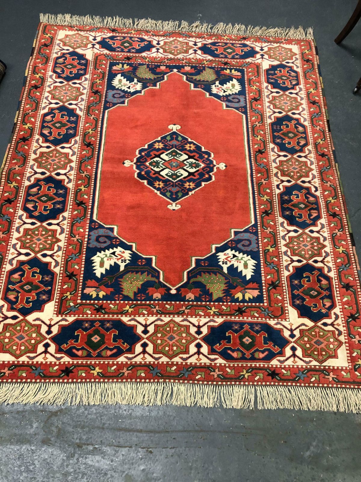 Antique Rugs Red Turkish Rug Handmade Carpet, Oriental Rug Living Room Rugs photo furniture