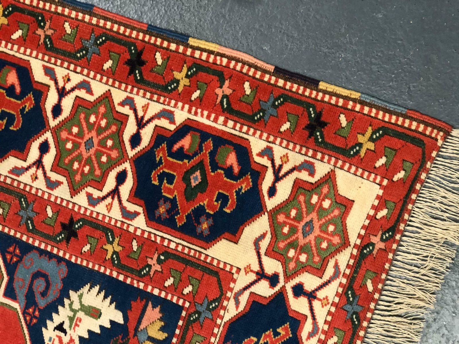 Antique Rugs Red Turkish Rug Handmade Carpet, Oriental Rug Living Room Rugs photo Textiles