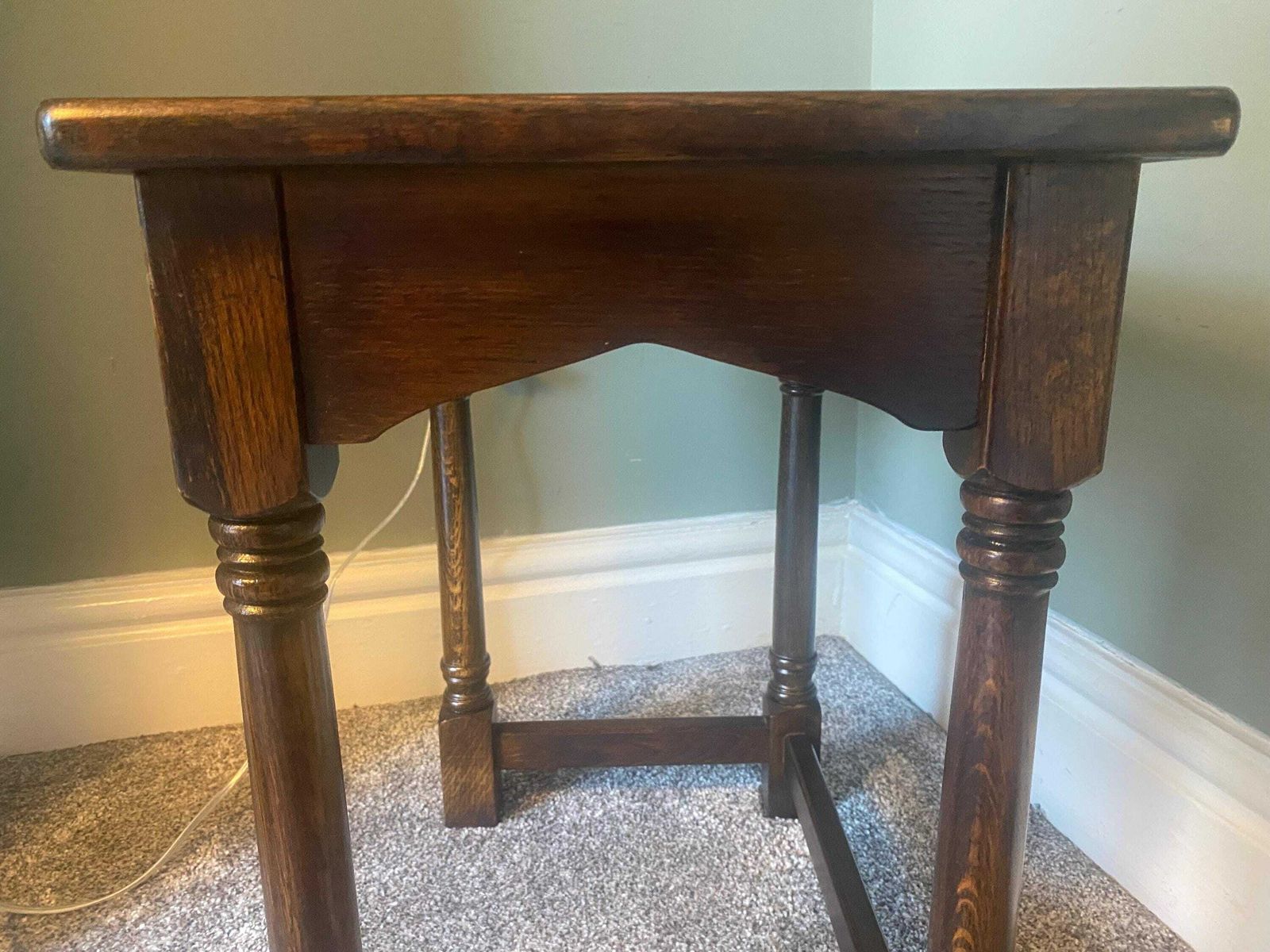 Antique Vintage Plant Stand, Side Table, Coffee Table, Occasional Table photo for sale
