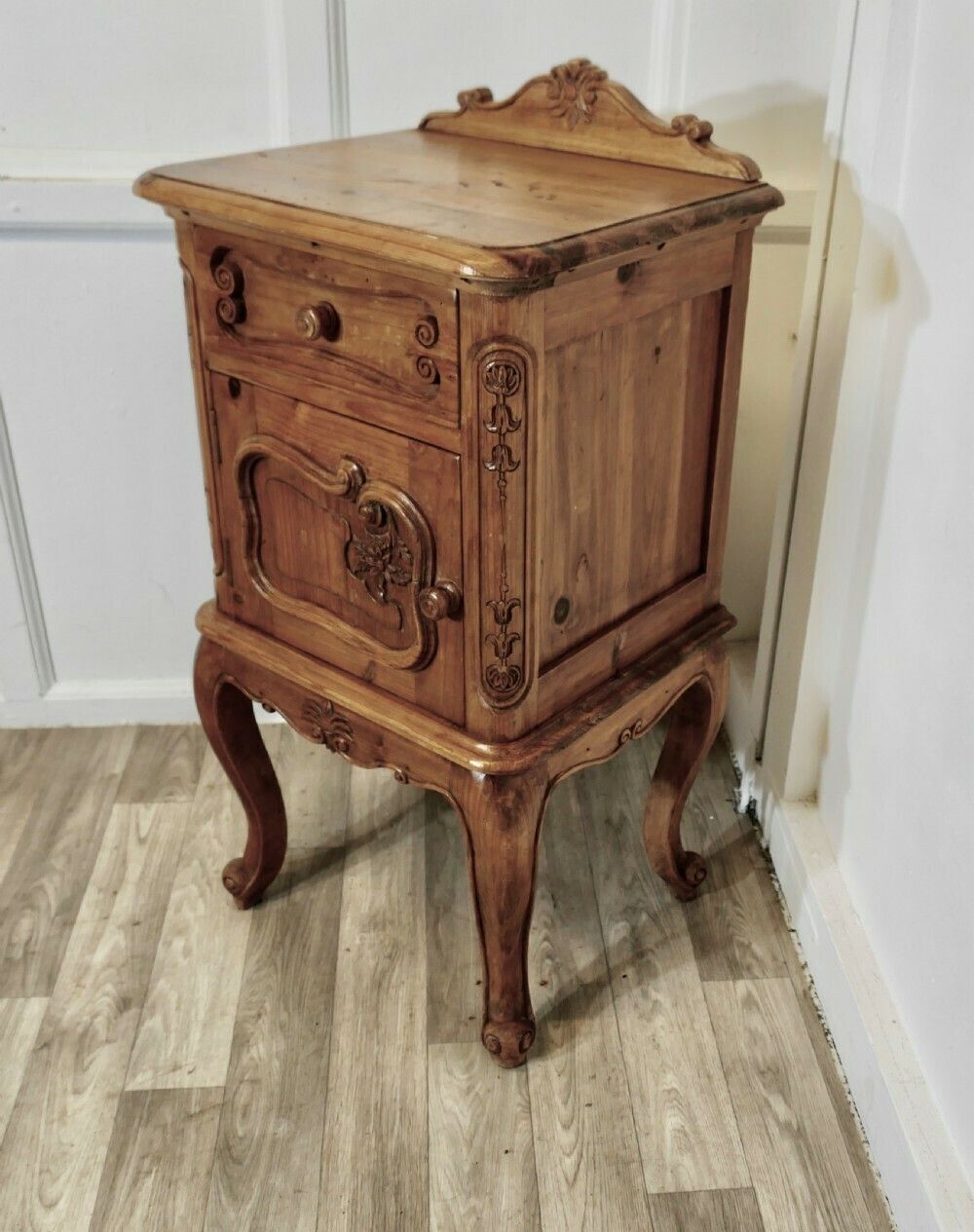 French Rococo Style Side Or Bedside Cabinet