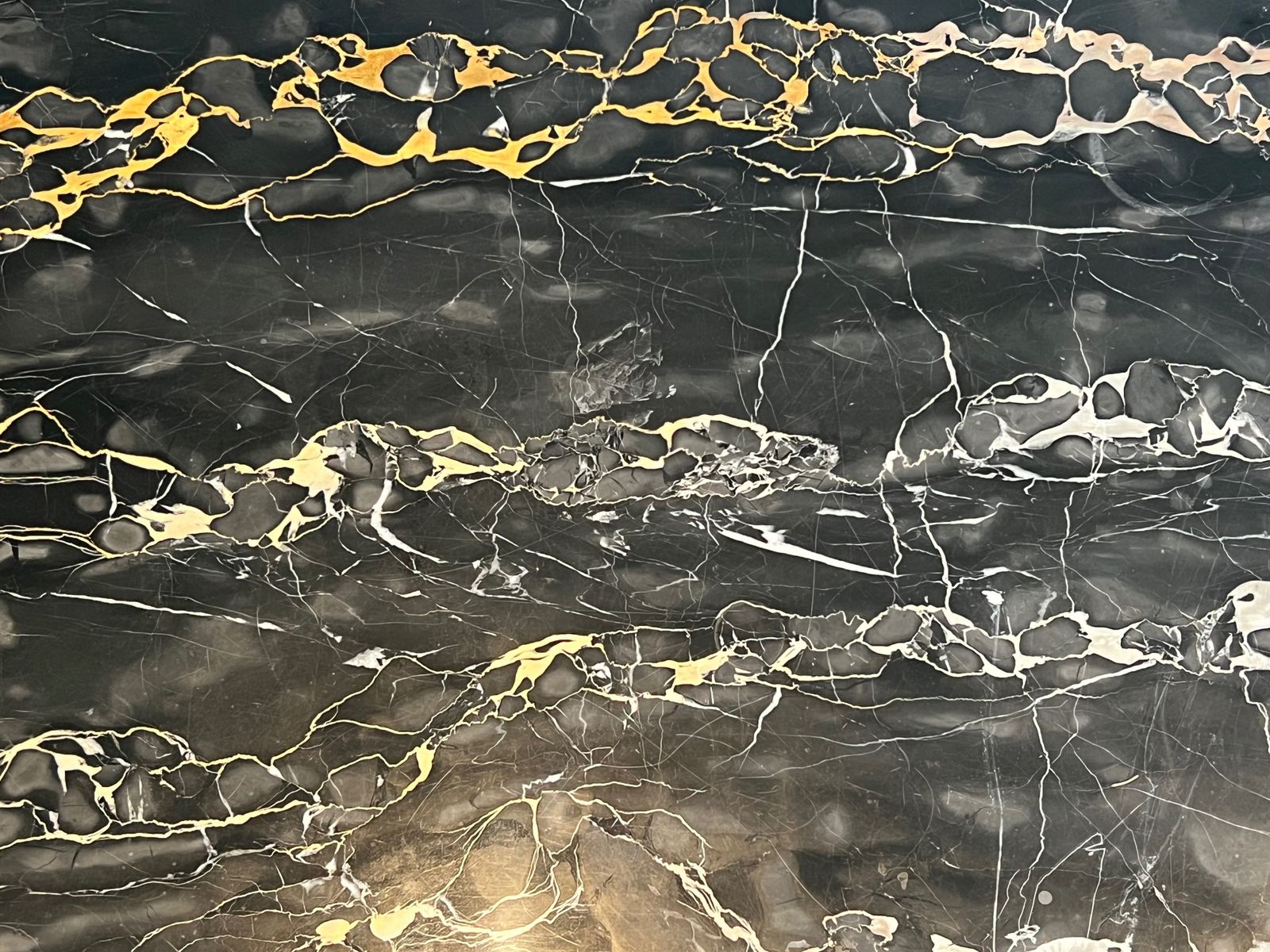 Bronze Coffee Table And Black Portor Marble Top In The Style Of Maison Jansen photo buy
