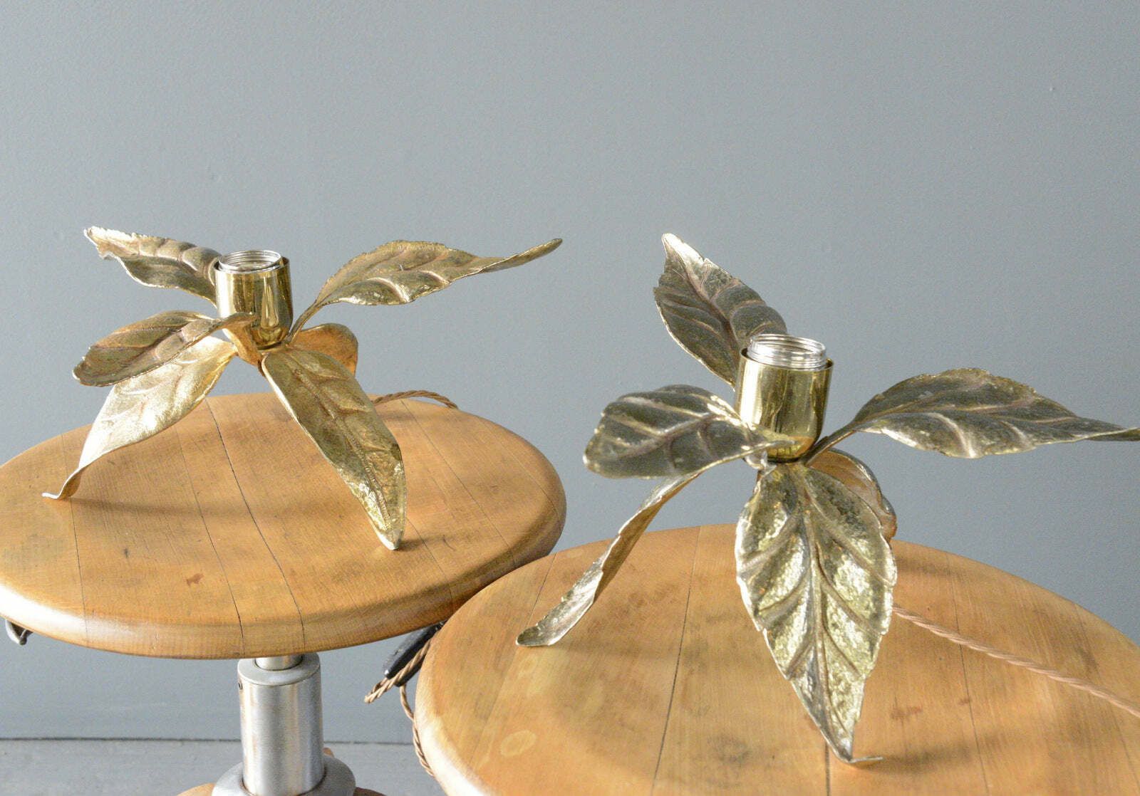Hollywood Regency Table Lamps By Massive Circa 1970s photo vintage