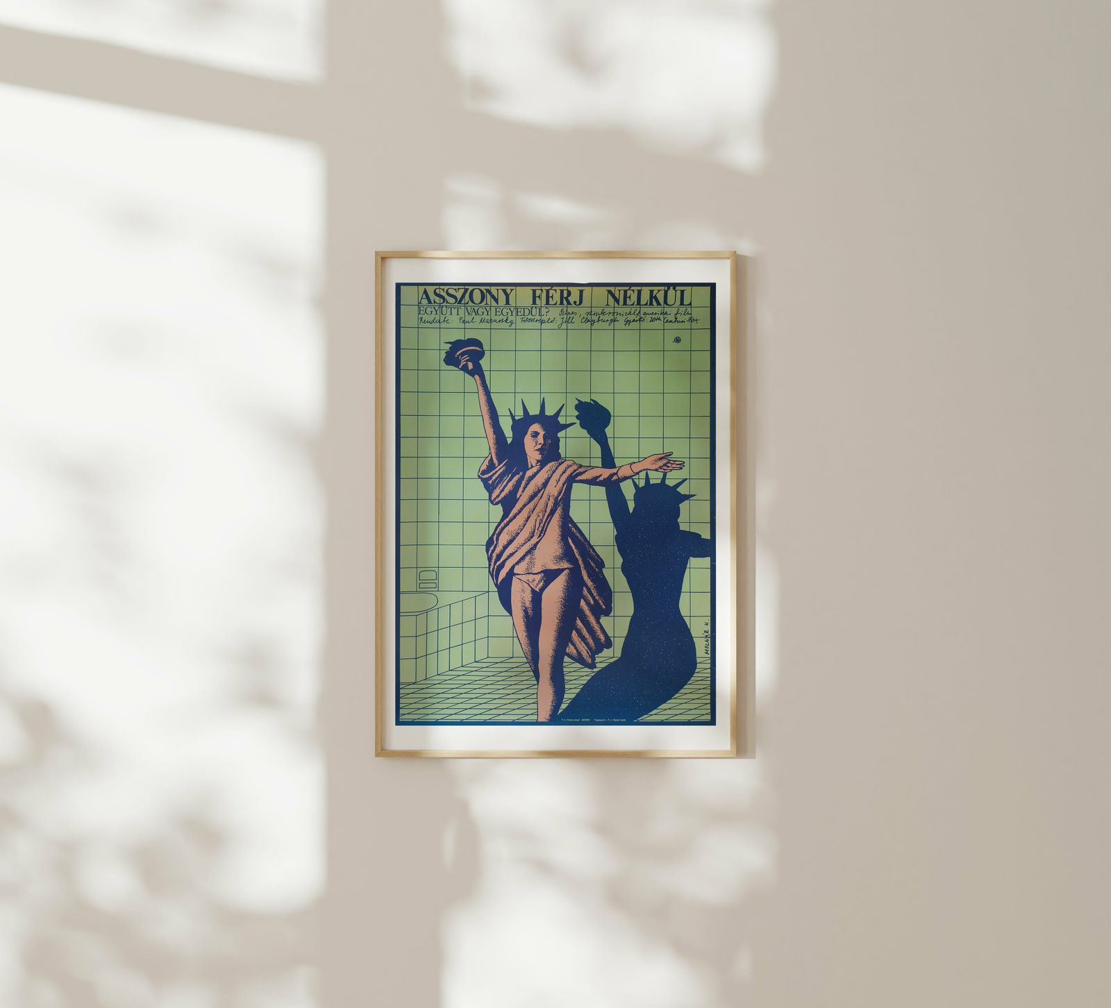 An Unmarried Woman   Original Hungary Poster | 1979 photo for sale