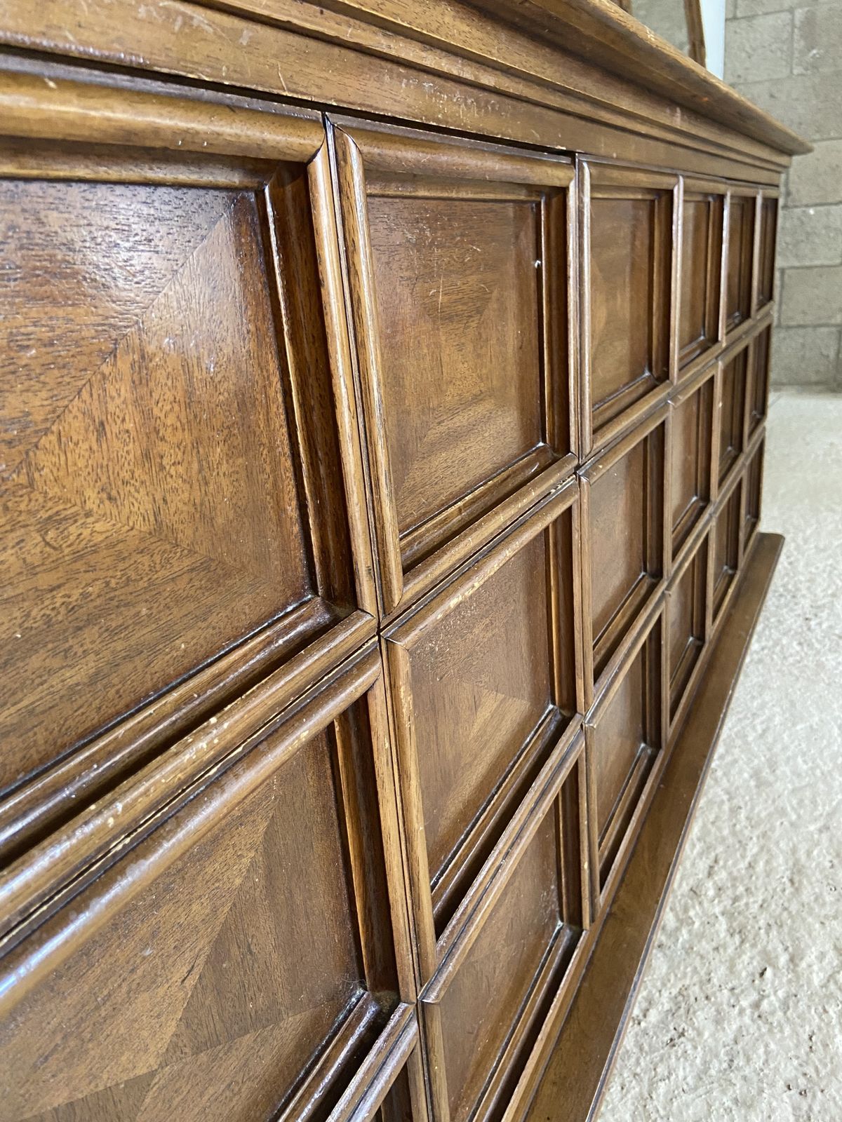 Rare Thomasville Late 60’s Bedroom Dresser & Mirror photo Home Decor