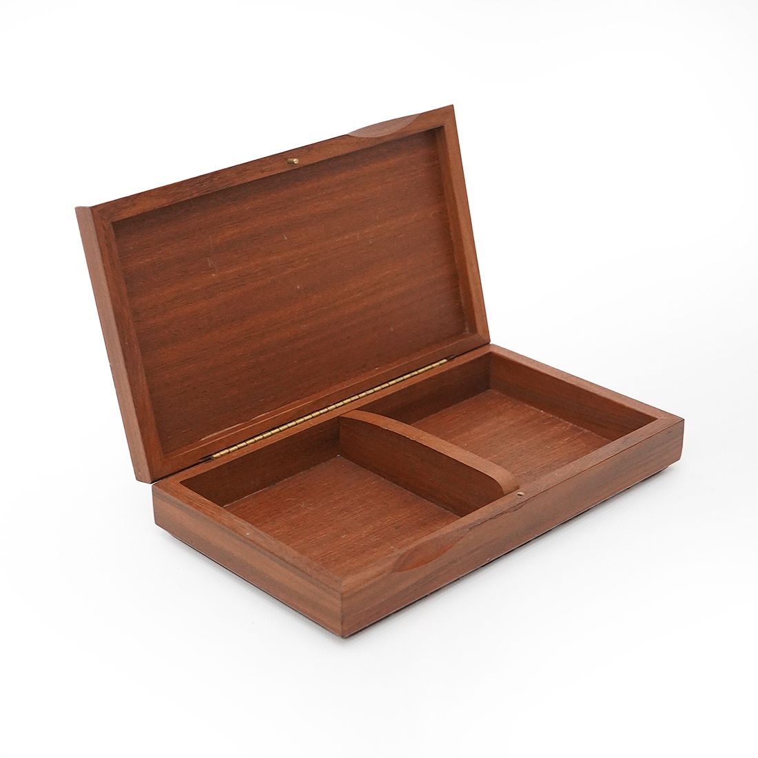 Wooden Box With Enameled Copper Lid, 1960s photo buy