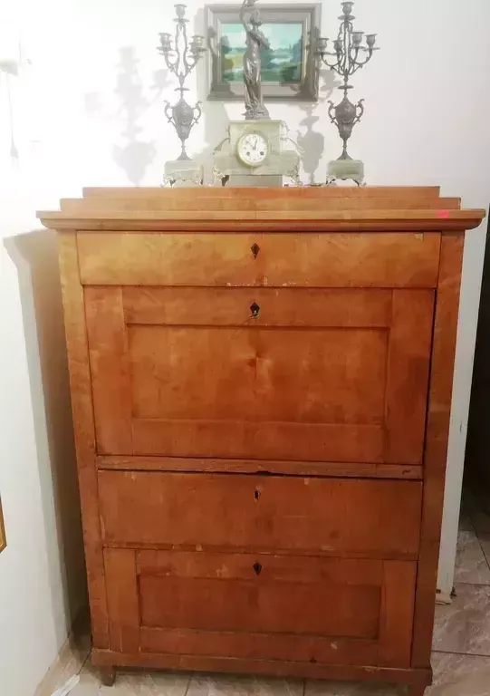 Biedermeier Style Secretary, 1800s photo Furniture