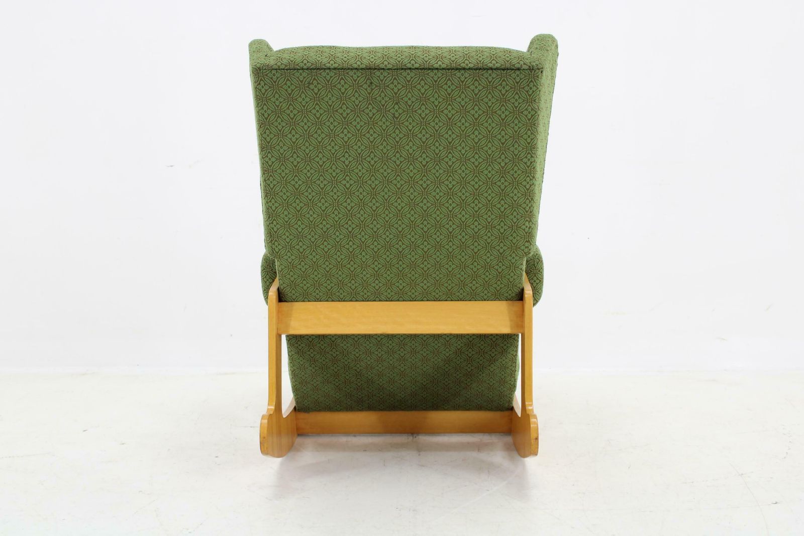 1970s Large Rare Brutalist Rocking Chair, Czechoslovakia photo Furniture