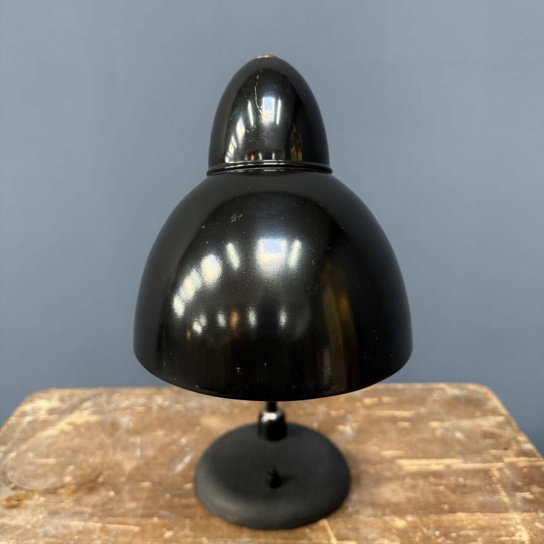 Zwarte Beha Leuchten Bauhaus Bureaulamp photo vintage
